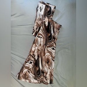 marble bell bottom leggings🪐